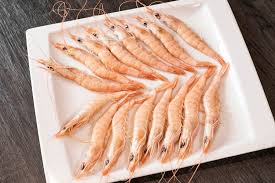 Gambas blancas cocidas