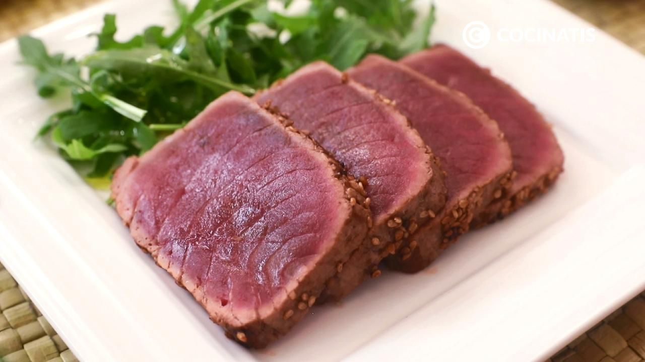 Tataki de atún